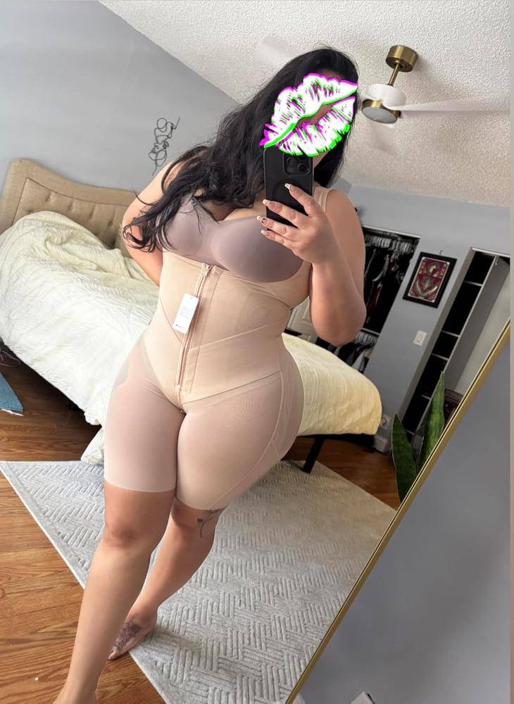 Feelingirl U-Shaped Faja Tummy Control Butt Lift Bodysuit - Customer Photo From Cyn